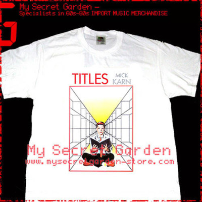 Mick Karn ‎- Titles T Shirt 